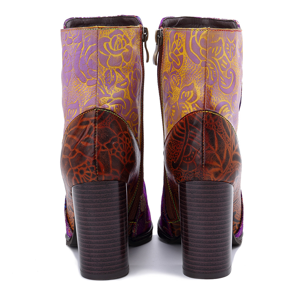 Bottes femme en En cuir - Ref 3355206 Image 15