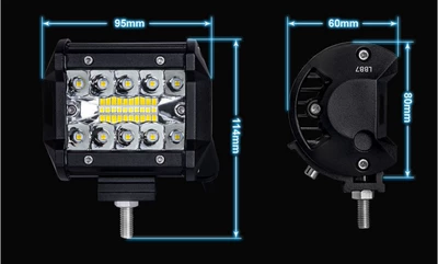 Cross-border dedicated 60W work light Other LED lights