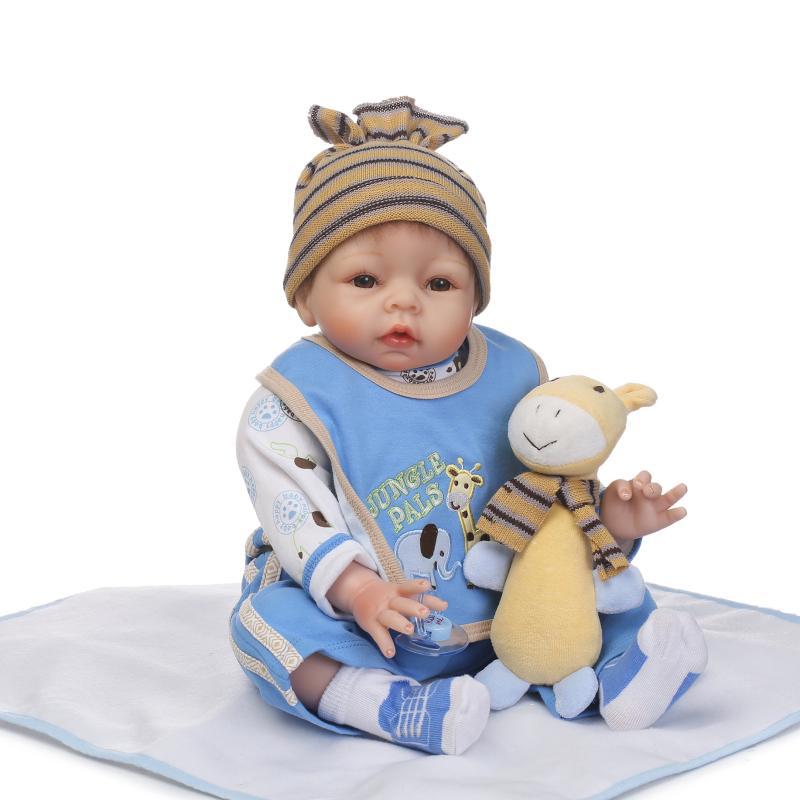 NPK simulación bebé muñeca suave pegamento juego casa padre-hijo educación temprana juguete compañero muñeca