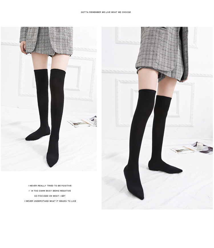 Bottes femme BU SHIQI en Tricot - Ref 3354973 Image 21