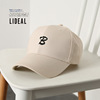 Trend spring summer baseball cap with letters, street sun hat