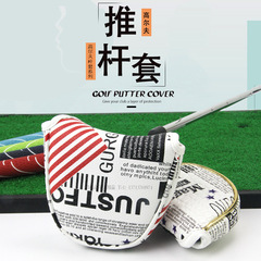 Golf putter cover, putter protective cover, half-circle putter protective cover, American flag, 3 options, hot-selling new model