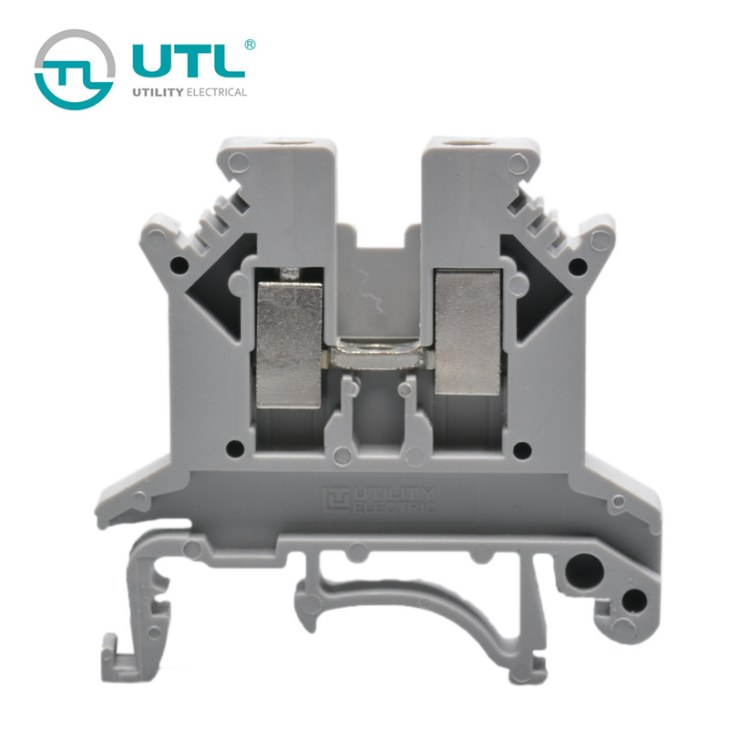 尤提乐JUT1-2.5B电缆连接器2.5平方扁平配电箱UK2.5接线端子