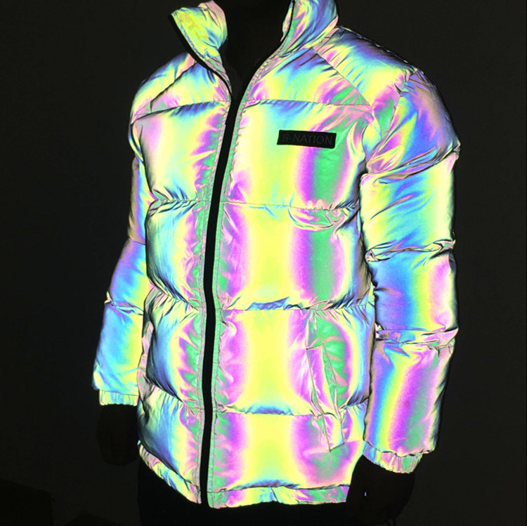 140cm Width Fashion Fluorescent Mirage Rainbown Gradual Change Colorful