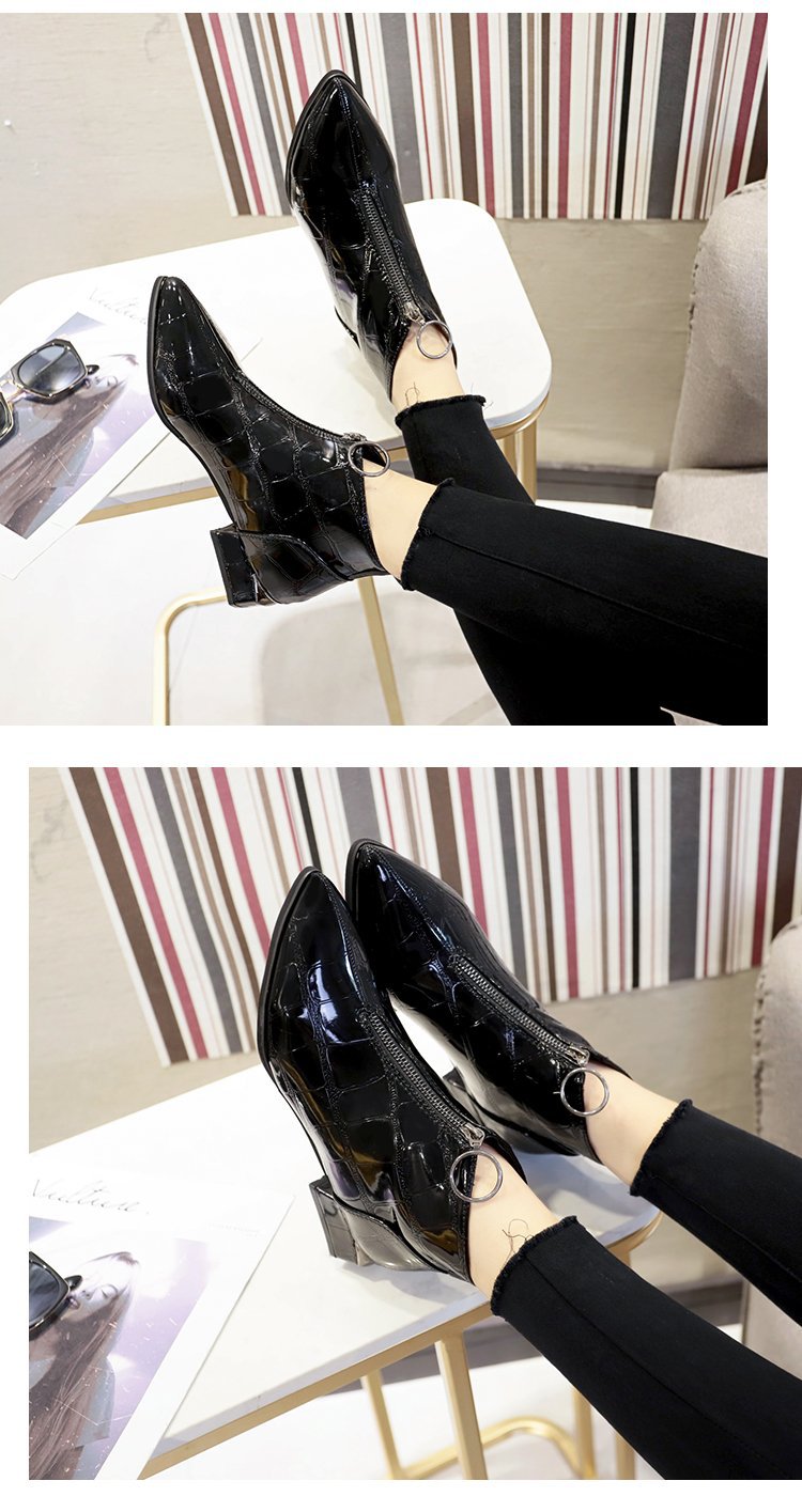 Bottes femme en PU artificiel - Ref 3355426 Image 14