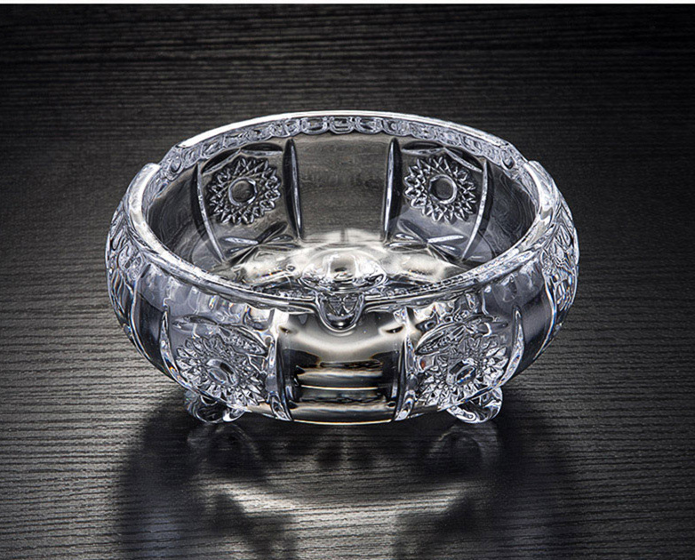 Glass ashtray for office for hotel