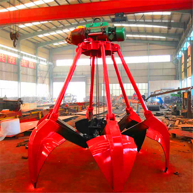 单绳抓斗 葫芦四绳抓斗 防漏抓斗 抓渗漏物料用四绳防漏抓斗