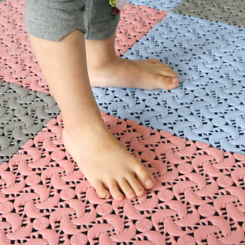 DIY地垫无味拼接地垫浴室防滑垫卫生间防滑地垫洗澡淋浴镂空冲洗