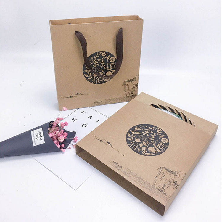 通用牛皮纸茶叶包装盒福鼎白茶私房茶普洱茶七子饼茶礼盒3