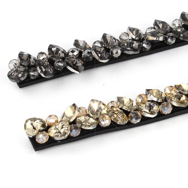 Elastic stone inlay