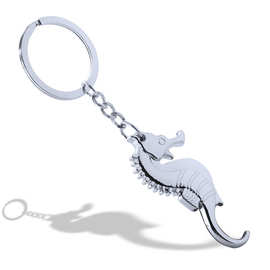 厂家+直销优良品质创意钥匙扣金属钥匙扣现货海马钥匙扣GX-110
