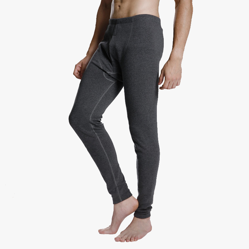 2020冬季男士加绒保暖裤 不倒绒打底裤 贴身抗寒 工厂直销