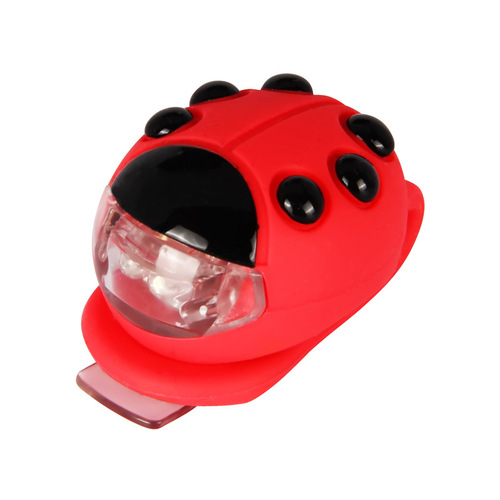Children's balance car light, ladybug light, night riding frog light, scooter warning stroller, bicycle headlight, LED tail light