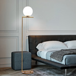 Скандинавский торшер для гостиной, креативный светильник для спальни, современный дизайнерский фонарь для кровати