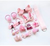 Children's set, hairgrip for princess with bow, hair accessory, gift box, no hair damage, wholesale