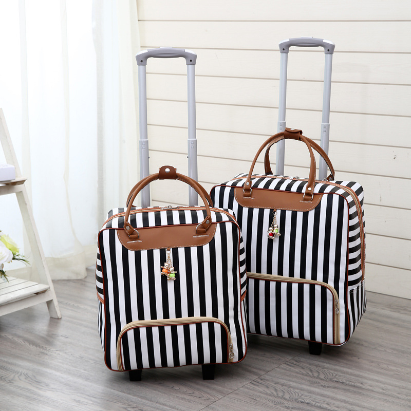 Trolley bag travel bag female short-dist...