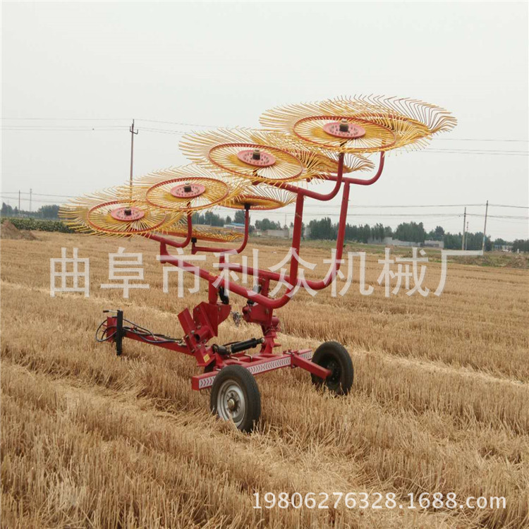 惠州 拖拉机配置集草机 翻晒牧草专用设备