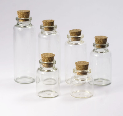 Cork stopper Glass Glass Cork stopper wholesale make Glass Wishing bottle