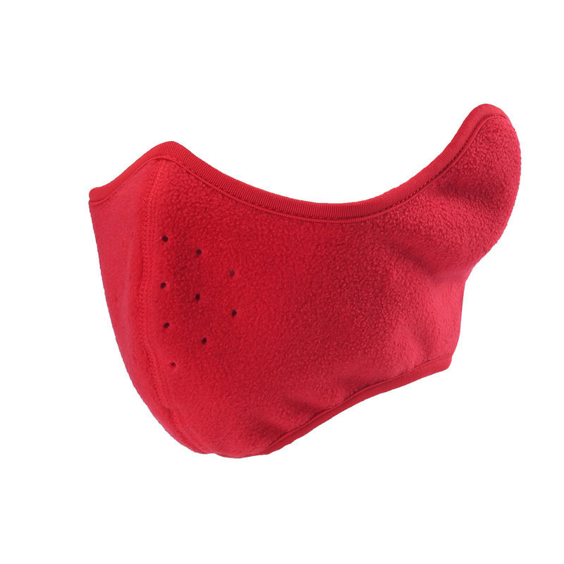 Otoño e invierno cálido máscara a prueba de polvo y a prueba de neblina de moda super suave transpirable polar máscara de montar para hombres y mujeres