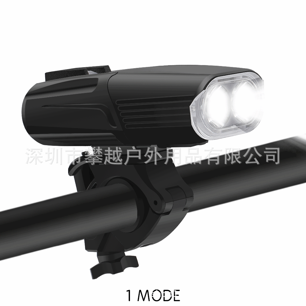 new pattern Only Light perception USB charge Lamps 2 L2 Bicycle Lights Headlight Strong light Mountain bike Riding Lights