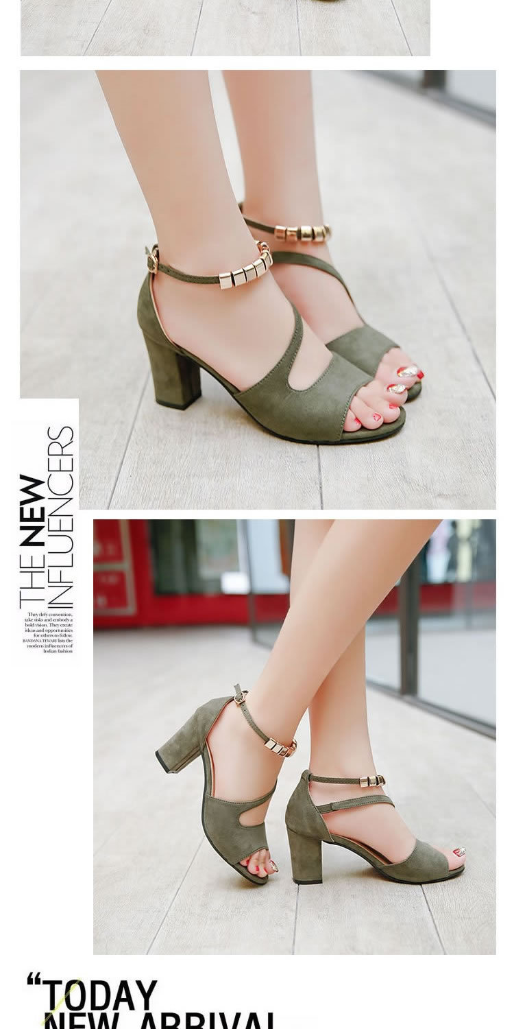 Chaussures été pour femme en Caoutchouc - Ref 3346988 Image 8