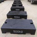 铸造厂家供货 大型铸铁配重块 车载平衡用标准配重铁 对重块