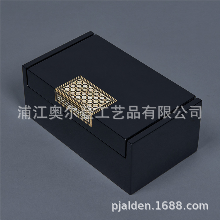 Customized jewelry packaging boxes, gift boxes wholesale, rectangular wooden box packaging, custom-made wooden gift boxes detail image 1