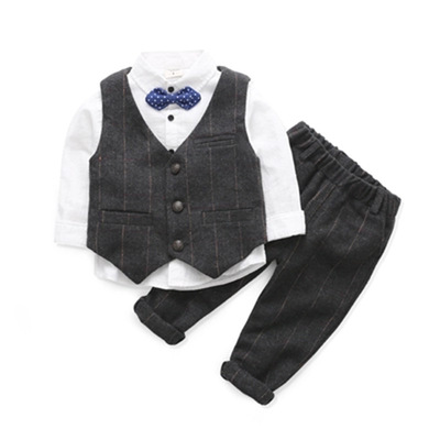 2018 new pattern Child 3 Suits 5 Dress 6 shirt suit On behalf of baby Vest Multiple sets of
