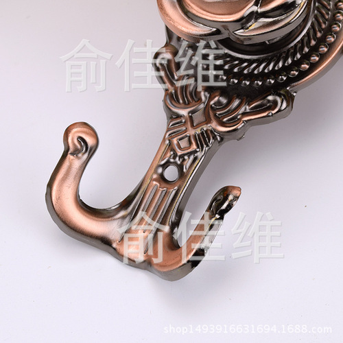 Factory direct sales Peony flower hooks Curtain straps and rope wall hooks Wall hooks and window decorations for metal hanging balls