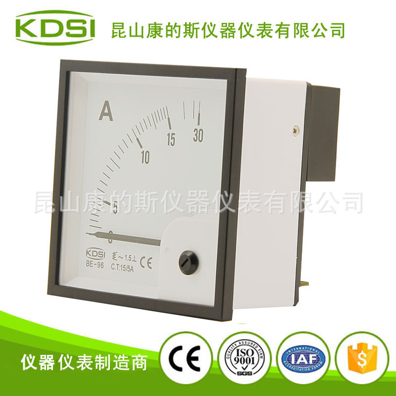 指针式交流电流表 BE-96 AC15-5A-1