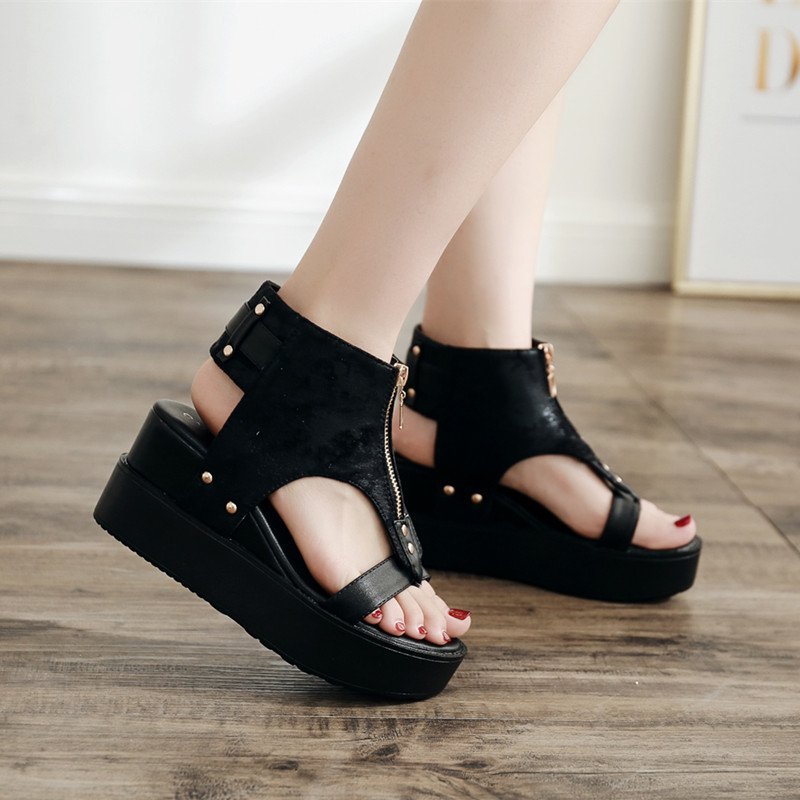 Chaussures été pour femme en PU - Ref 3346602 Image 1