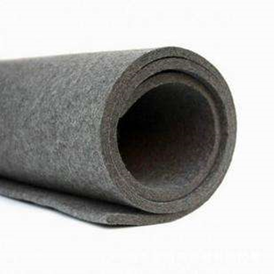 大棚保温水泥毯公路养护鸡舍黑心棉防寒毛毡工业化纤土工布