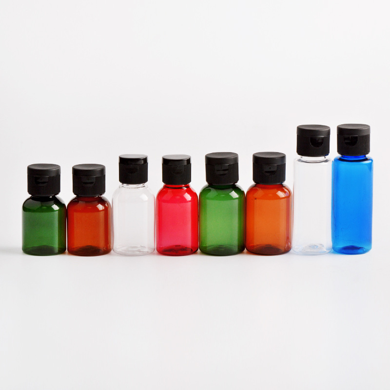 25ml35ml化妆品瓶翻盖瓶  蝴蝶盖小样瓶乳液分装瓶