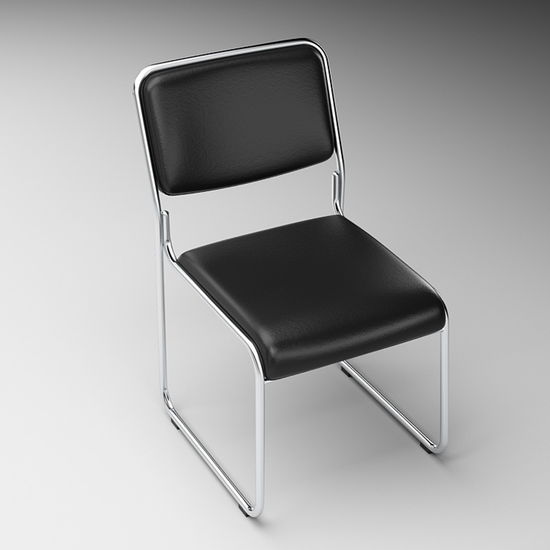 时尚会议椅 职员椅 培训椅 办公椅 休闲椅 弓形椅 靠背椅子|ru