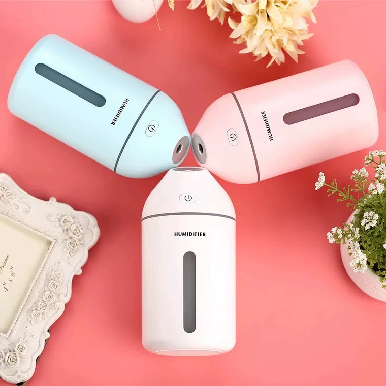 Умный увлажнитель Xiaomeng C9 mini с подсветкой ночного света, материалы ABS+PP+силикон, 320 мл, портативный ароматерапевтический стиль
