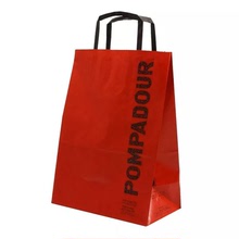 工廠定制環保牛皮紙袋 logo印刷禮品手提購物袋 服裝禮品包裝袋