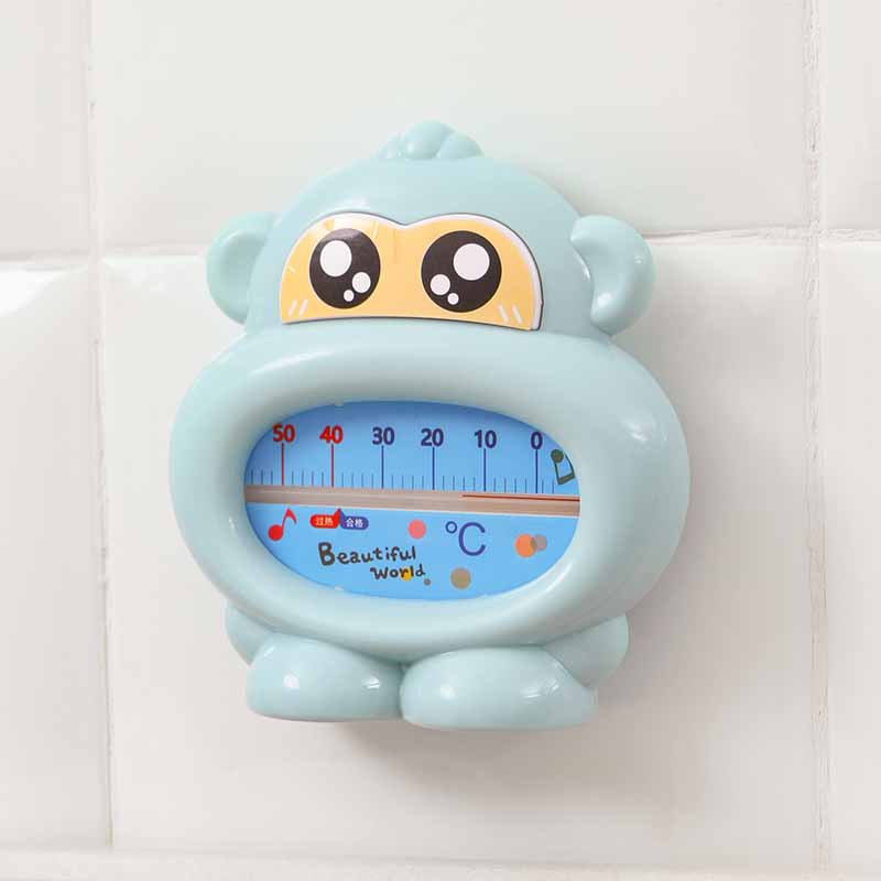 Termómetro de agua/ambiente de doble propósito – diseño de mono, queroseno, preciso, para niños image 4