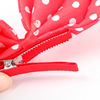 Cute children's hairgrip with bow, hair accessory for princess, Korean style