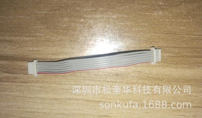 厂家定制6p1.0-65mm灰排线正正或正反电源线电线电缆电线电缆dc线