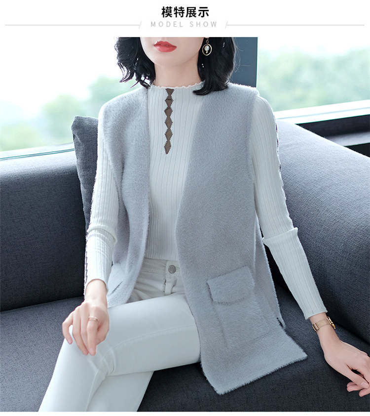 Gilet femme en Tricot - Ref 3317709 Image 10