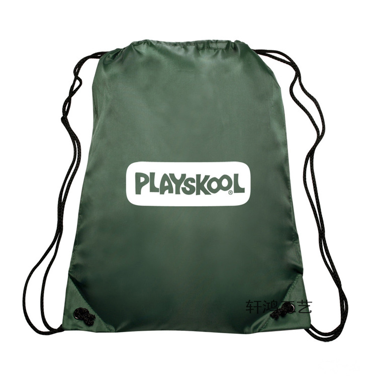 专业定制防水涤纶束口袋 尼龙束口收纳袋 热升华牛津布束口背包袋