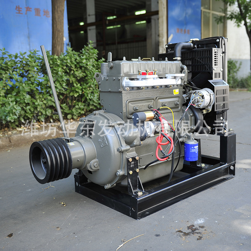 Сельскохозяйственный механизм дизельный двигатель фиксированная мощность двигатель внутреннего сгорания ZH4102G Электрический старт