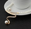 Necklace and earrings from pearl, set, pendant, Aliexpress, wish