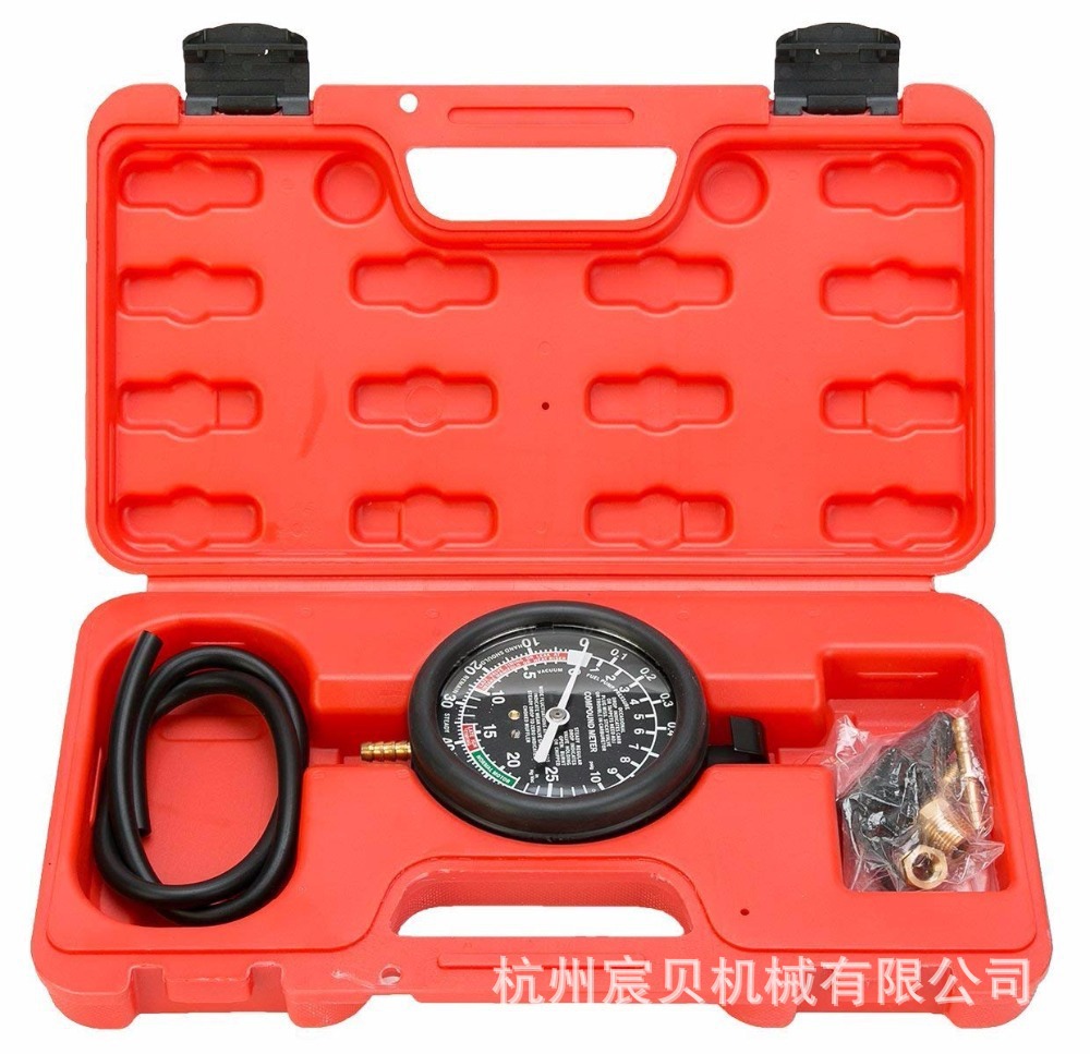 TU-1 medidor de vacío del coche herramienta de reparación de automóviles profesional instrumento de reparación de vacío probador de presión tubo de admisión