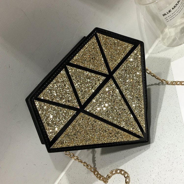 wholesale fashion laser sequins diamond diagonal bagpicture35