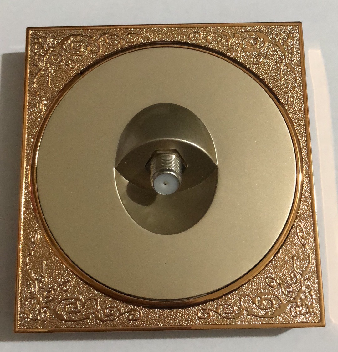 BONA  卫星插座  Y雕花系列  Y-028  墙壁开关插座    家用酒店款