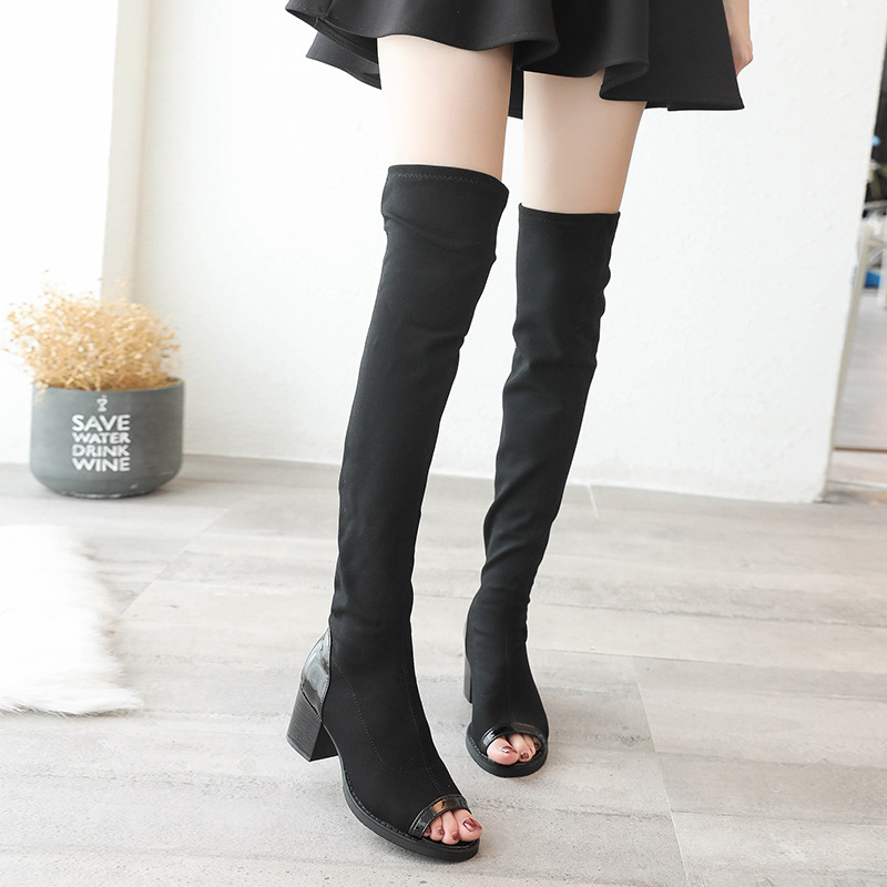 Bottes femme en Tissu élastique - Ref 3354783 Image 1