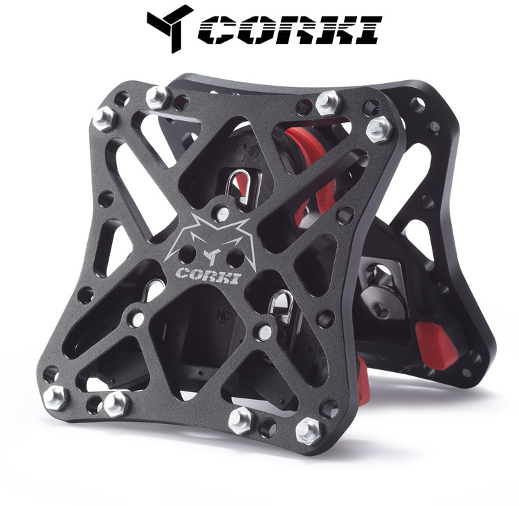【厂家直销】CORKI-15 锁踏转平踏 山地公路自行车快拆式锁踏锁片