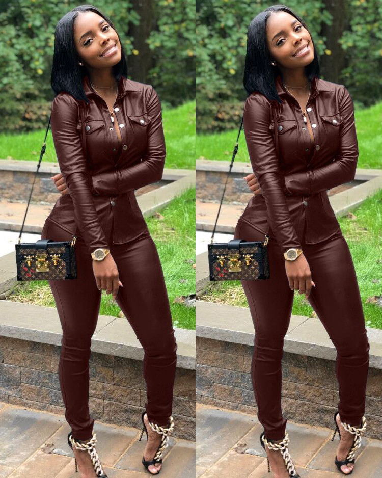 Costume femme en Cuir PU - Ref 3334248 Image 45