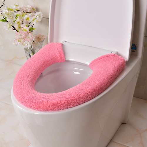 Direct supply button thickened toilet seat cover toilet ring manufacturer wholesale supply multi-color toilet seat cover toilet seat pad